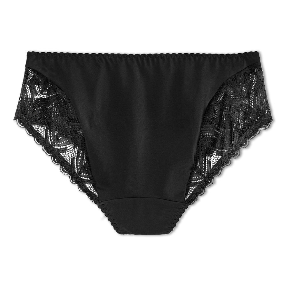 Geometric Full Brief Black