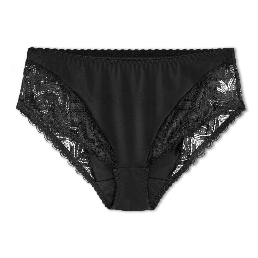 Geometric Full Brief Black