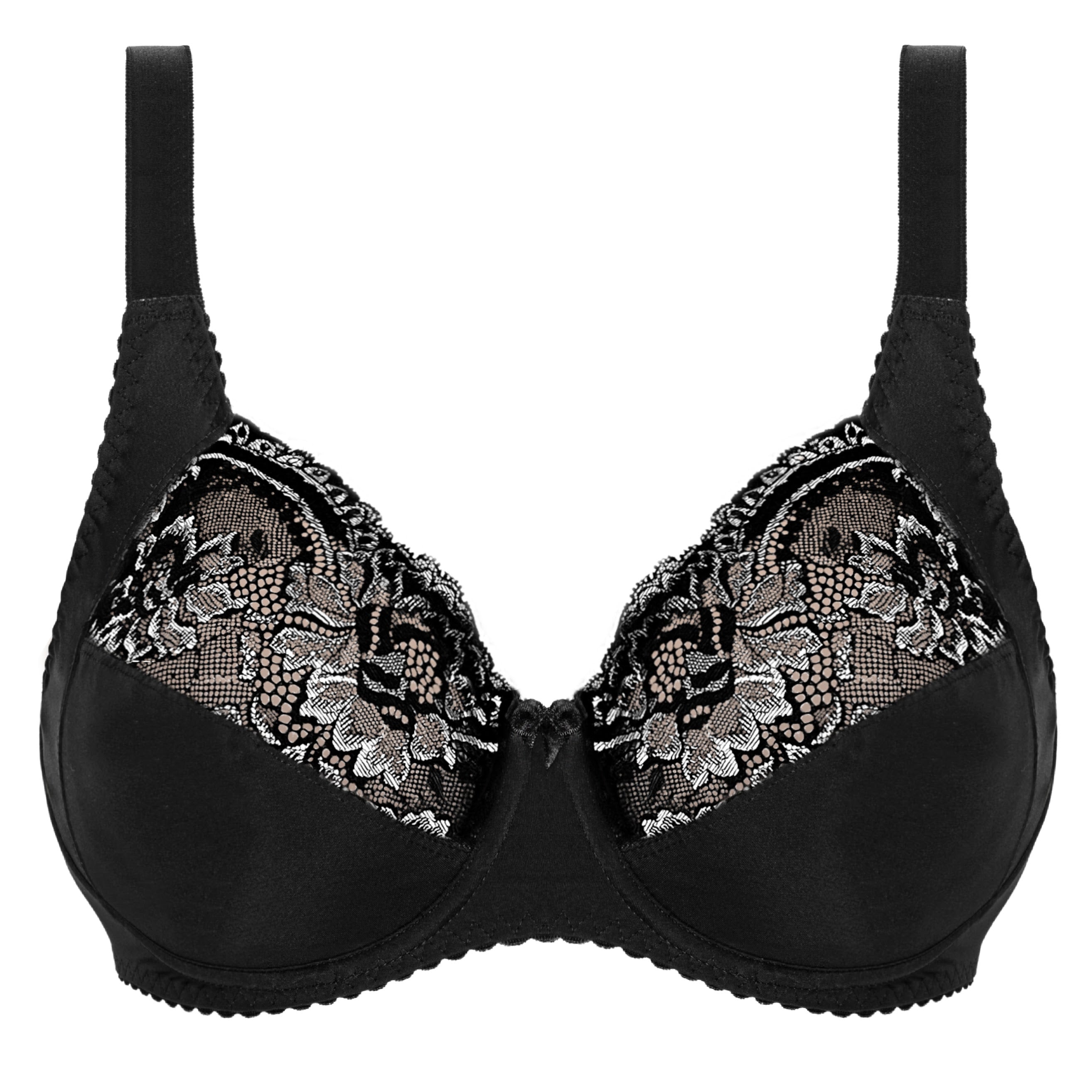 Silver Night Soutien-Gorge Emboîtant Noir/Argent