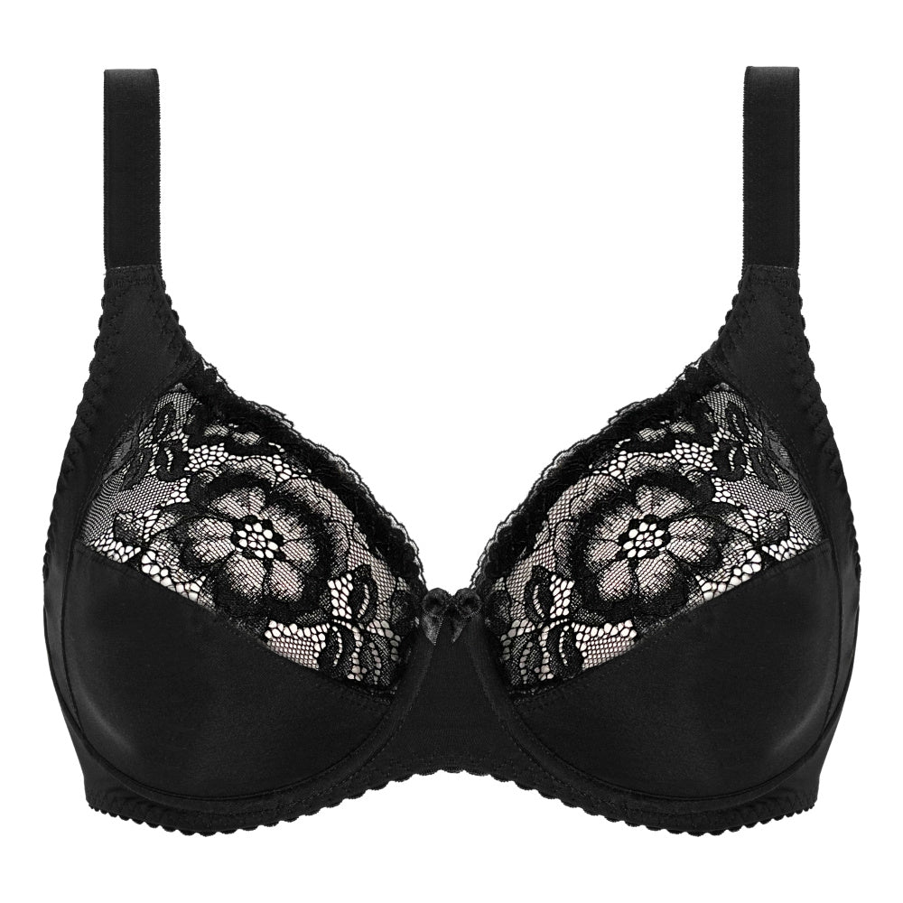 Daisy Full Cup Bra Black