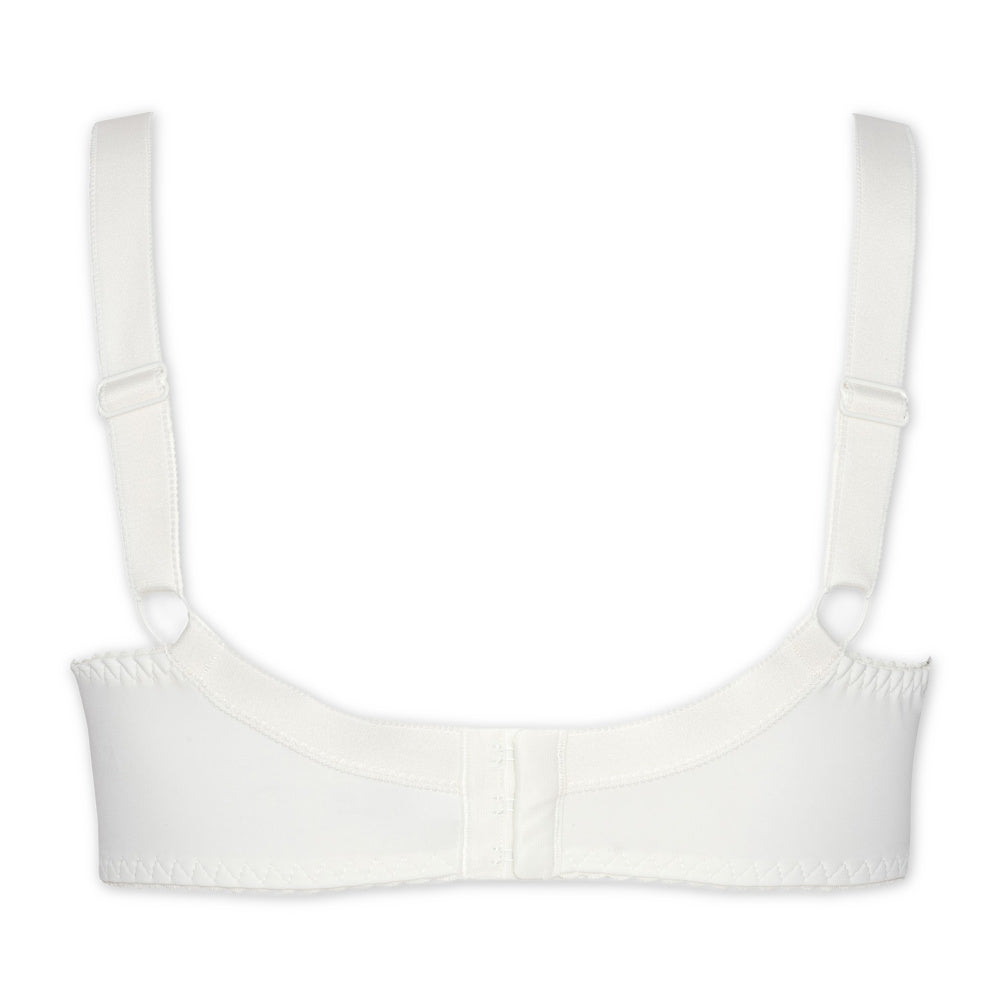 Floral Full Cup Bra Offwhite