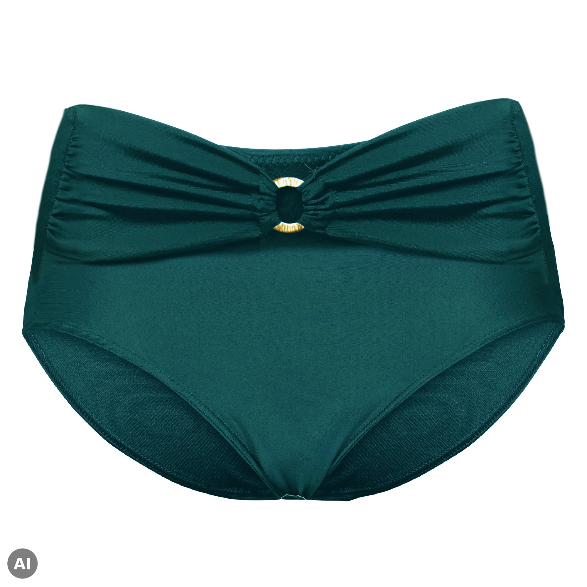 Ocean Deluxe Bas De Bikini Taille Haute